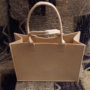 4/$40 Stylish Beige Tote Bag